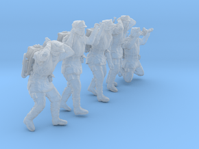 1/35 Antarctic Troops Set104-03 in Clear Ultra Fine Detail Plastic