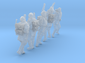 1/35 Antarctic Troops Set105-02 in Clear Ultra Fine Detail Plastic
