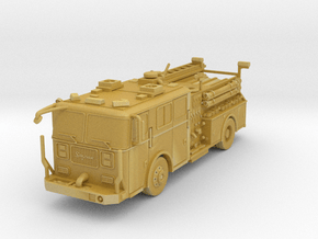 ~1/87 HO Seagrave-Engine in Tan Fine Detail Plastic