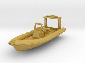 025-complete-rig-v1-boat-hollow (repaired) 5m RHIB in Tan Fine Detail Plastic