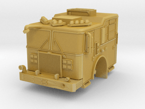 1/87-fdny-KME-cab-hollow (repaired) in Tan Fine Detail Plastic