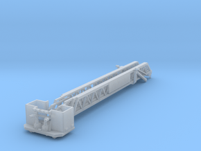 Vehicle-016-retracted-platform 1-64 in Clear Ultra Fine Detail Plastic