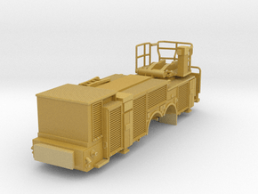Vehicle-016-rear-section-hollow 1-64 in Tan Fine Detail Plastic