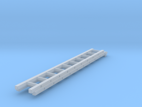 1/64 Ladder for FDNY Pumper Body V1 in Clear Ultra Fine Detail Plastic