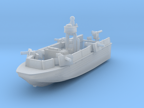 1/144 USN Riverine Assault Boat  (With guns) - Coa in Clear Ultra Fine Detail Plastic