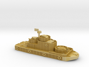 1/200 Program 5 River Boat with M49 105mm Howitzer in Tan Fine Detail Plastic