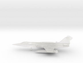 Lockheed F-104C Starfighter in Clear Ultra Fine Detail Plastic: 6mm