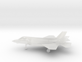Lockheed Martin F-35A Lightning II in Clear Ultra Fine Detail Plastic: 1:200