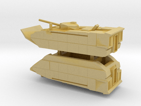 6mm (1:285) Expeditionary Fighting Vehicle in Tan Fine Detail Plastic