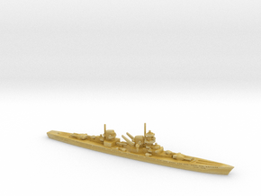Von der Tann (Panzerschiff P) 1:1800 in Tan Fine Detail Plastic