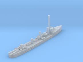 HMS Thanet (Admiralty S class) 1/1800 in Clear Ultra Fine Detail Plastic