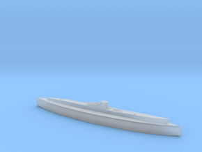 U-505 (Type IXC U-Boat) 1:1800 in Clear Ultra Fine Detail Plastic