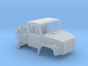 1/64 scale International 2574 Truck cab with inter in Clear Ultra Fine Detail Plastic