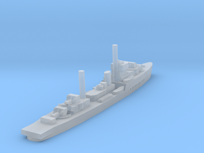 Tachin (Maeklong class Sloop) 1/1800 in Clear Ultra Fine Detail Plastic