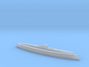 U-549 (type IXC/40) 1/1800 in Clear Ultra Fine Detail Plastic