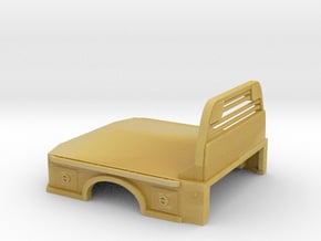 1/64 Flat Truck Bed in Tan Fine Detail Plastic
