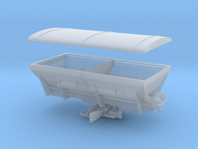 1/64 Spreader Bed in Clear Ultra Fine Detail Plastic