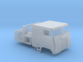 1/72  Freightliner cabover FL86 with interior in Clear Ultra Fine Detail Plastic