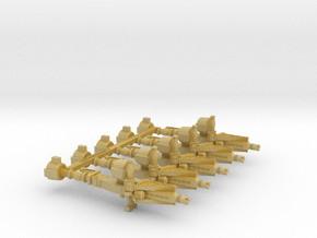 28mm M53a Smart Gun (x5) in Tan Fine Detail Plastic