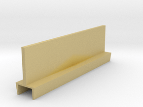Profil 50mm Waggon-Sitzbank doppelt hoch FUD/FED 1 in Tan Fine Detail Plastic