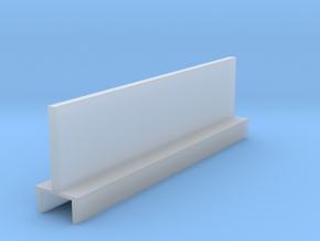 Profil 50mm Waggon-Sitzbank doppelt hoch FUD/FED 1 in Clear Ultra Fine Detail Plastic