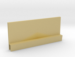 Profil 50mm Waggon-Sitzbank einfach hoch FUD/FED 1 in Tan Fine Detail Plastic