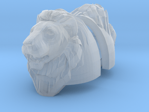 Lion Standard Heavy Shoulder (pair) in Clear Ultra Fine Detail Plastic