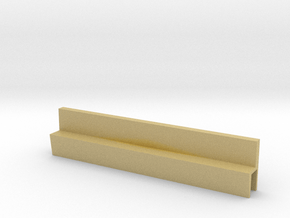 Profil 50mm Waggon-Sitzbank einfach niedrig FUD/FE in Tan Fine Detail Plastic