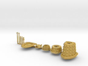 Dalek Standard Sprue type016c (x1) in Tan Fine Detail Plastic