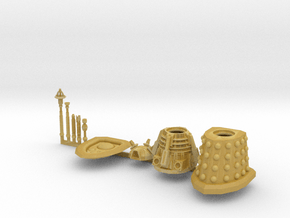 Dalek Supreme Sprue 016c in Tan Fine Detail Plastic