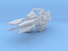 Advanced Lightning Cannon 001a (carried) in Clear Ultra Fine Detail Plastic