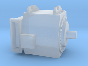 Motor für moderne E-Lok einzeln - 1:87 H0 in Clear Ultra Fine Detail Plastic