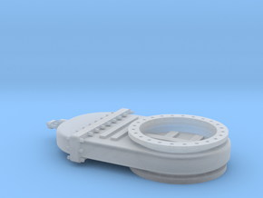 Absperrschieber 1200mm - TT 1:120 in Clear Ultra Fine Detail Plastic