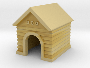 Doghouse - HO 87:1 Scale in Tan Fine Detail Plastic