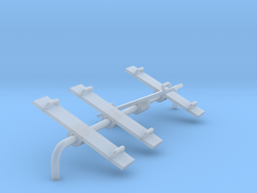 Playground Teeter Toter - N 160:1 Scale in Clear Ultra Fine Detail Plastic