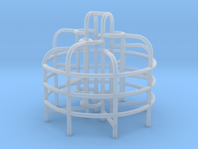 Playground Monkey Bars - N 160:1 Scale in Clear Ultra Fine Detail Plastic