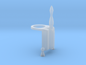 Rocket Pack in Clear Ultra Fine Detail Plastic