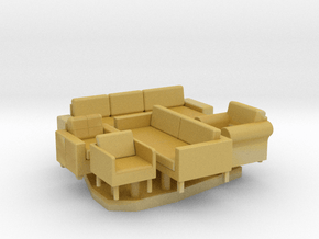 Furniture Group - HO 87:1 Scale in Tan Fine Detail Plastic