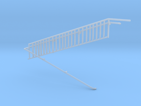 MOF Stair Railing#3 in Clear Ultra Fine Detail Plastic