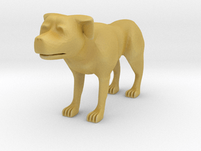 Dog - HO 87:1 Scale in Tan Fine Detail Plastic