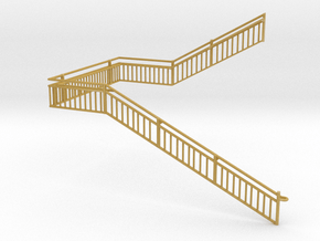 MOF Stair Railing#10 in Tan Fine Detail Plastic