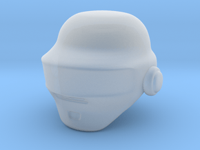 Punk Helmet (prototype) in Clear Ultra Fine Detail Plastic