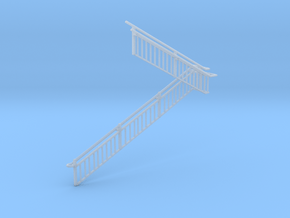 MOF Stair Railing#11 in Clear Ultra Fine Detail Plastic