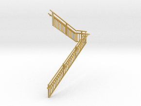 MOF Stair Railing#13 in Tan Fine Detail Plastic
