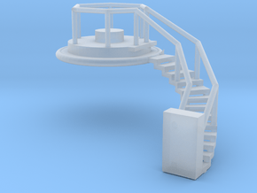 Spherical Ladder - part 3 Chemical Tank N 160:1 Sc in Clear Ultra Fine Detail Plastic