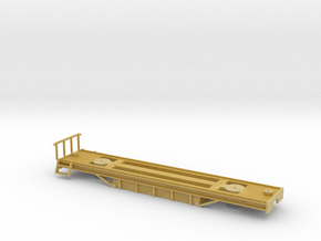 Tie Oil Saturating Wagon Frame - HO Scale–American in Tan Fine Detail Plastic