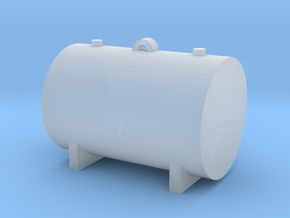 1:64 550 Gallon Fuel Tank in Clear Ultra Fine Detail Plastic