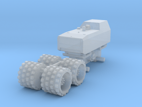 1:64 Trench compactor  in Clear Ultra Fine Detail Plastic