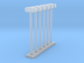 1:50 Sledge Hammers Pack of Six.  in Clear Ultra Fine Detail Plastic