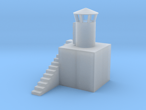 Fyrtorn - Skand. Leuchtturm Fundament - TT 1:120 in Clear Ultra Fine Detail Plastic